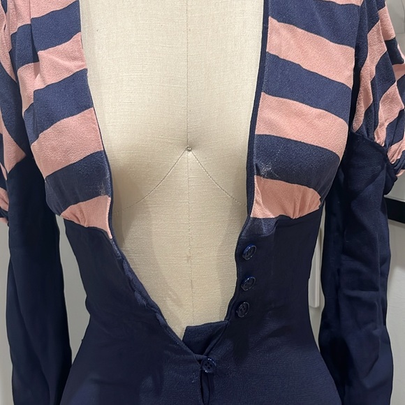 Ossie Clark moss crepe maxi dress - Picture 7 of 8